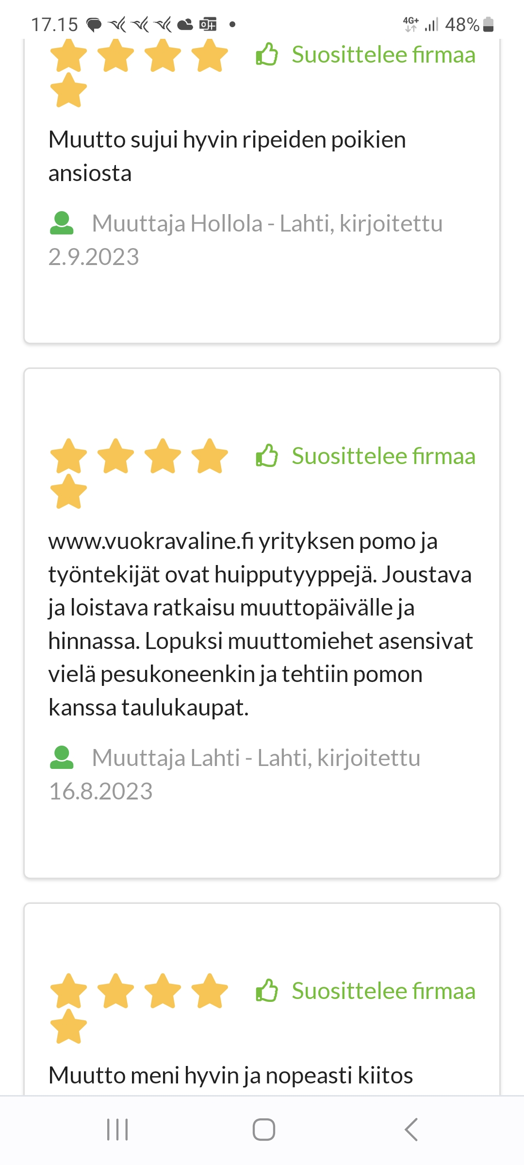 arvostelu 3